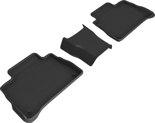 3D MAXpider KAGU 2nd Row Floor Mats for Mercedes-Benz GLE Coupe 2021-2026 - L1MB14321509