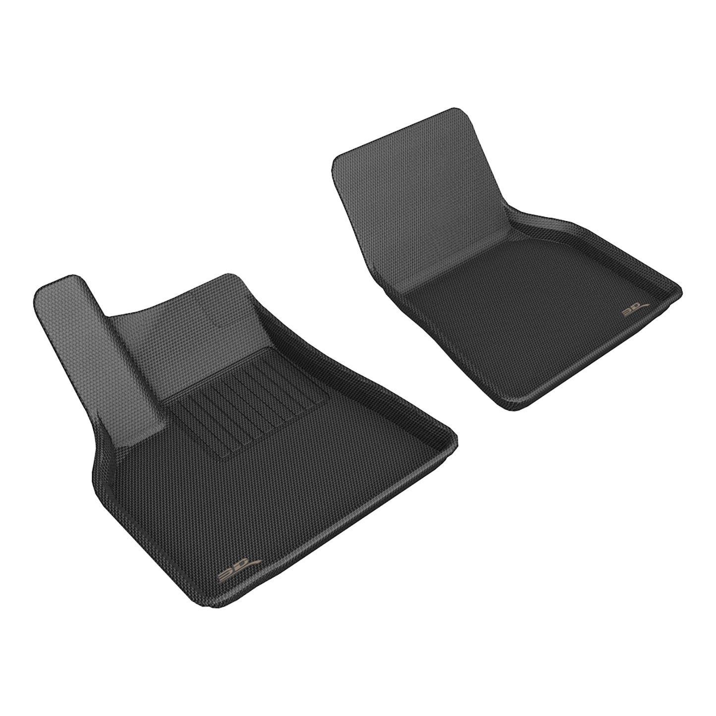 3D MAXpider L1TL01711509 2020-2020 Tesla Model Y Kagu 1st Row Floormat - Black