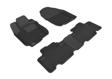 Load image into Gallery viewer, 3D MAXpider L1TY02301509 2006-2012 Toyota RAV4 Kagu 1st &amp; 2nd Row Floormats - Black