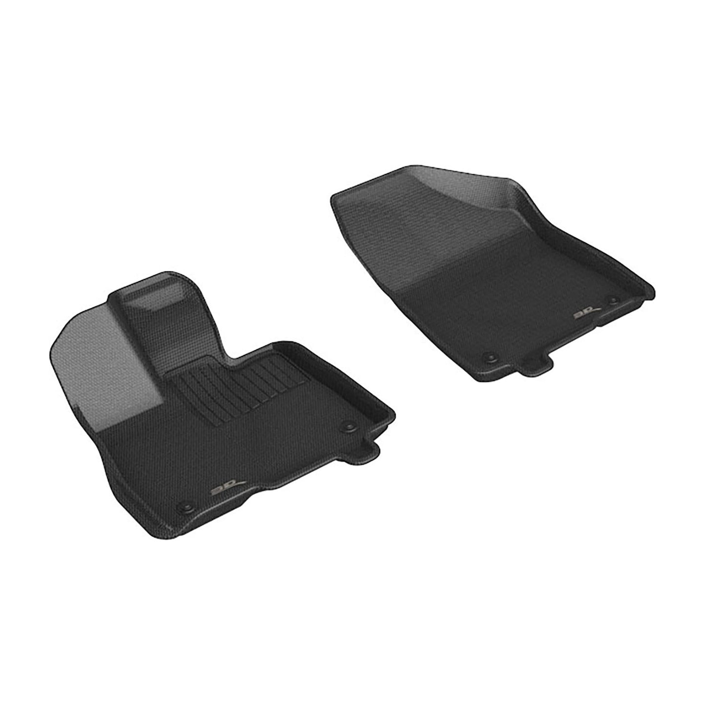 3D MAXpider L1TY27211509 21-24 Toyota Sienna Kagu 1st Row Floormats - Black