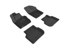 Load image into Gallery viewer, 3D MAXpider L1VW05501509 2011-2018 Volkswagen Jetta Sedan Kagu 1st &amp; 2nd Row Floormats - Black