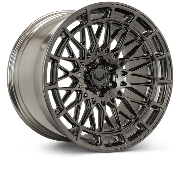 Vossen Forged LCX-03 - 22x10 - 6x139.7 - ET -18 - Super Deep - 78.1 - Polished Dark Smoke