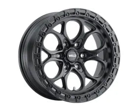 Weld 17x9 Ledge 6 6x139.7  ET00 BS 5.00 Satin GUN / Satin BLK Ring 106.1