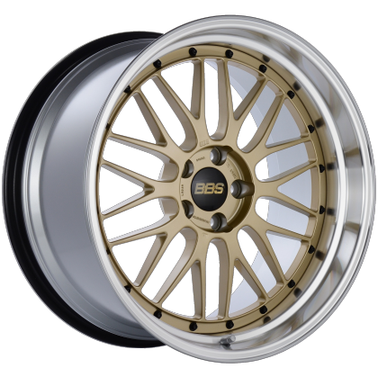 Wheel and Tire Pkg – 2x 20x9.5 2x 20x10.5 BBS LM Gold w/ Toyo R888R Tires