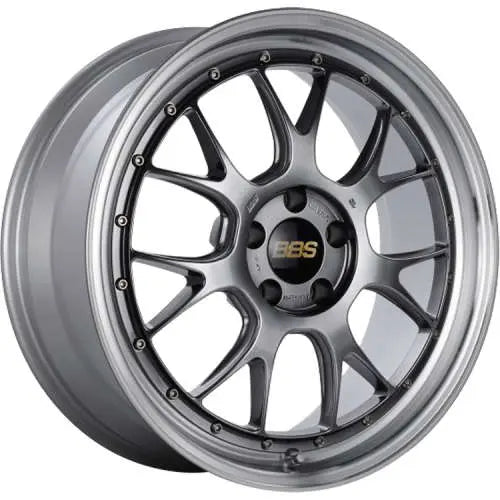 BBS LM-R 20x11 5x112 ET14 Diamond Black Center / Diamond Cut Lip Wheel -82mm PFS/Clip Required LM358DBPK
