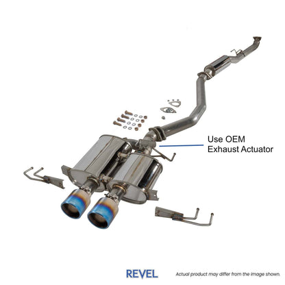 Revel Medallion Touring Premier T Cat-Back Exhaust for 2023-2024 Honda Civic Type R - T71209T