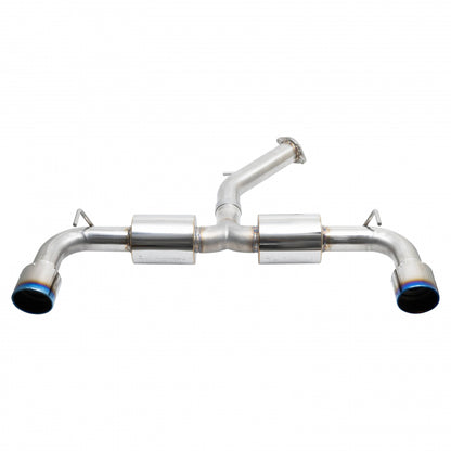 Injen 2019-2022 Hyundai Veloster N 2.0L Turbo Performance Axle Back Exhaust System (Burnt Titanium Tips) - SES1343ABTT Injen
