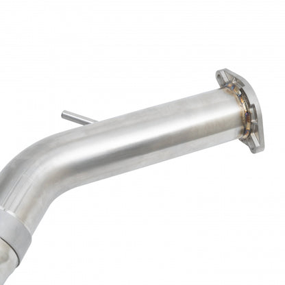 Injen 2019-2022 Hyundai Veloster N 2.0L Turbo Performance Axle Back Exhaust System (Burnt Titanium Tips) - SES1343ABTT Injen