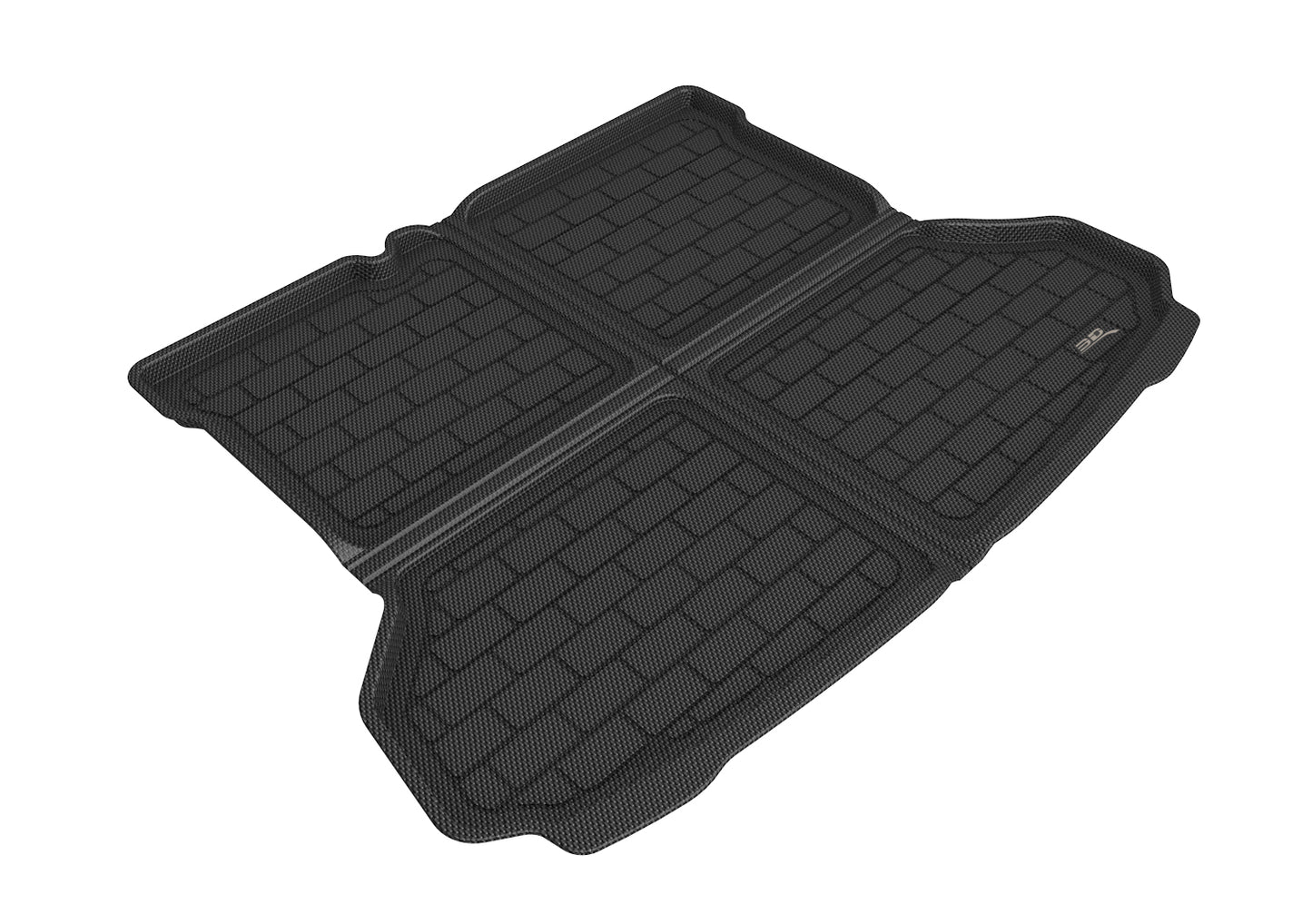 3D Maxpider M1VW1191309 21-24 Volkswagen Id.4 Kagu Black Cross Fold Cargo Liner