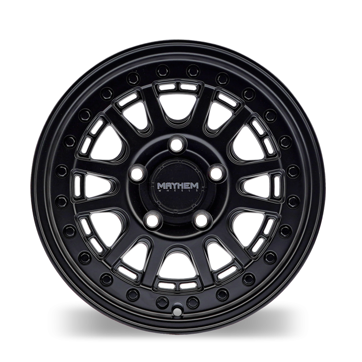 Mayhem 8305 Compass 18x9 / 6x139.7 BP / 0mm Offset / 106mm Hub Matte Black Wheel