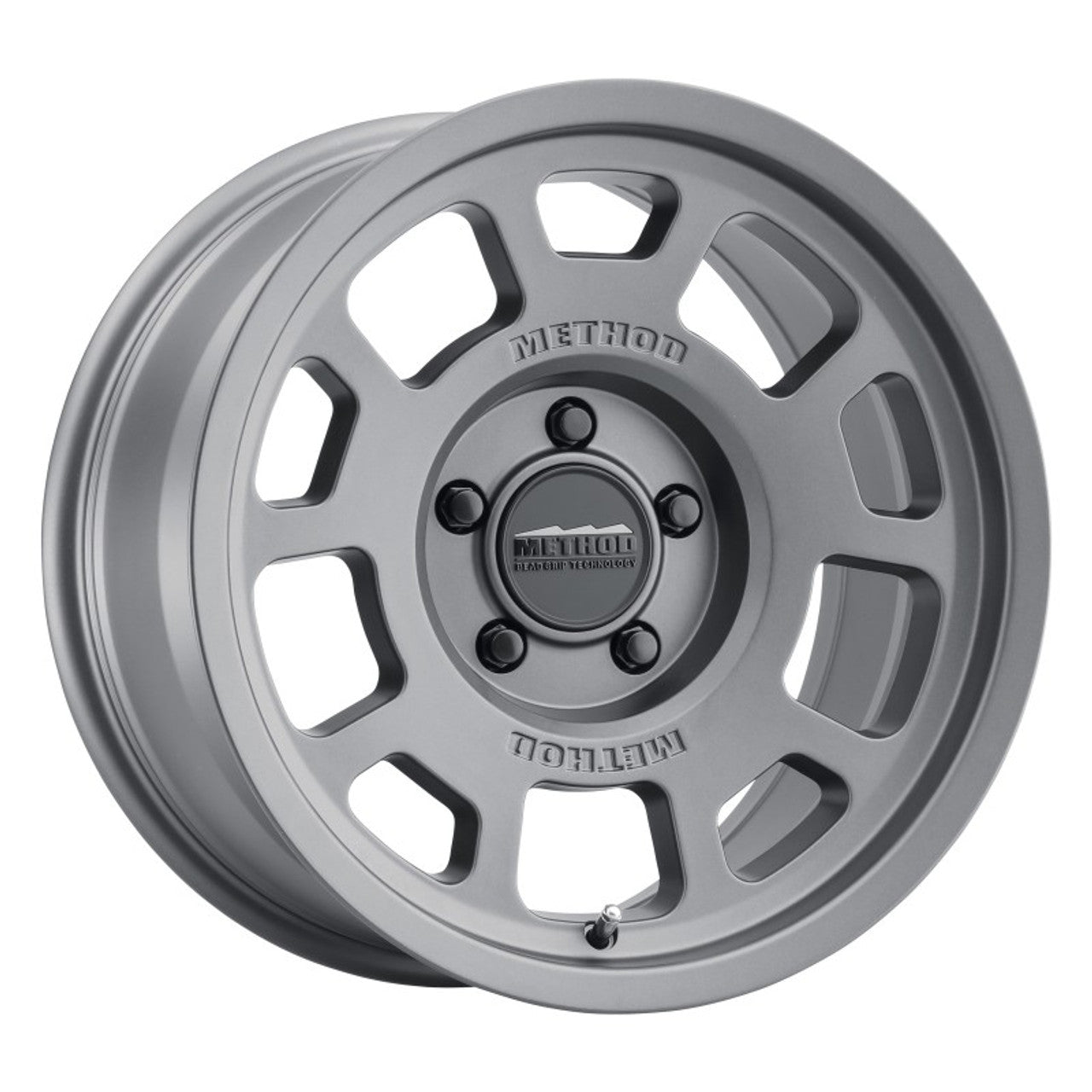 Method MR705 17x8.5 0mm Offset 5x5 71.5mm CB Matte Black Wheel