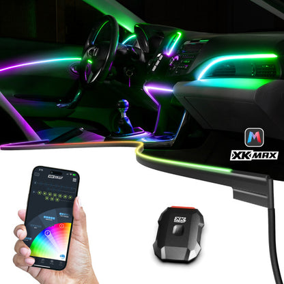 XK Glow XKmax 2x30in Fiber Optic Light Strip Kit
