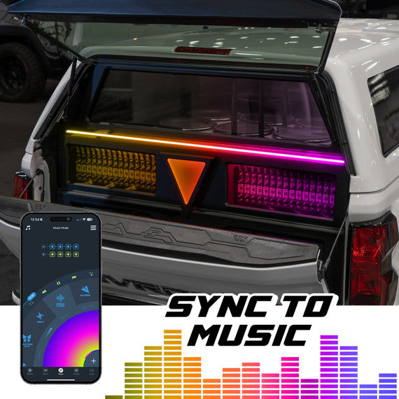 XK Glow XKmax Atomix Universal Accent Strip Light Kit - 1x80in