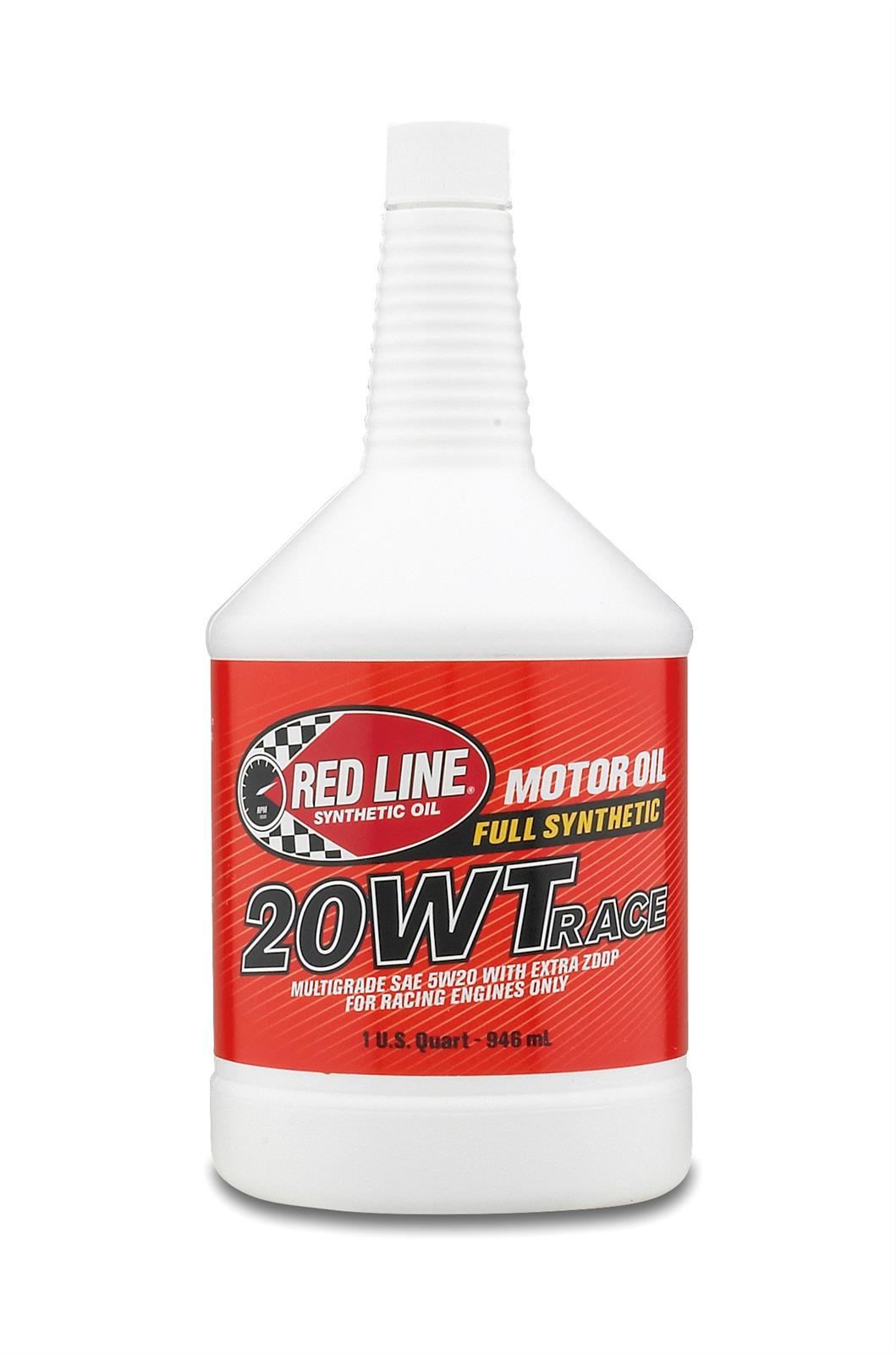 Red Line 10204 20WT Race Oil (5W‑20) – 1 Quart Red Line