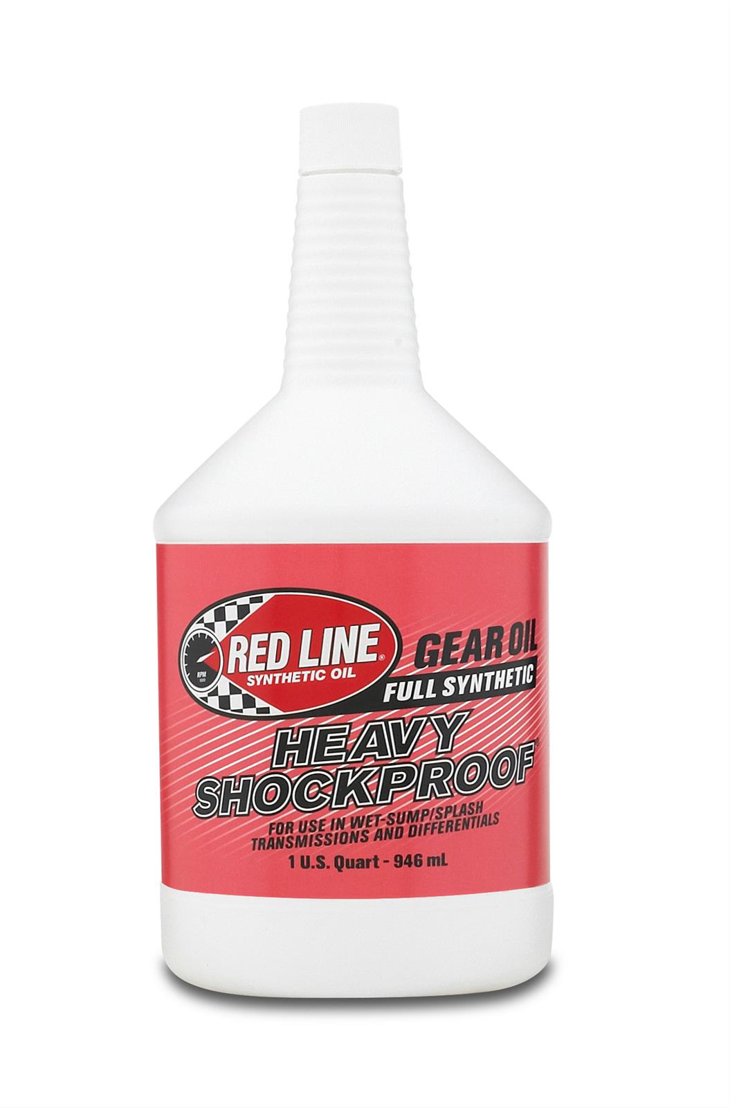 Red Line 58204 Heavy ShockProof Gear Oil – 1 Quart Red Line