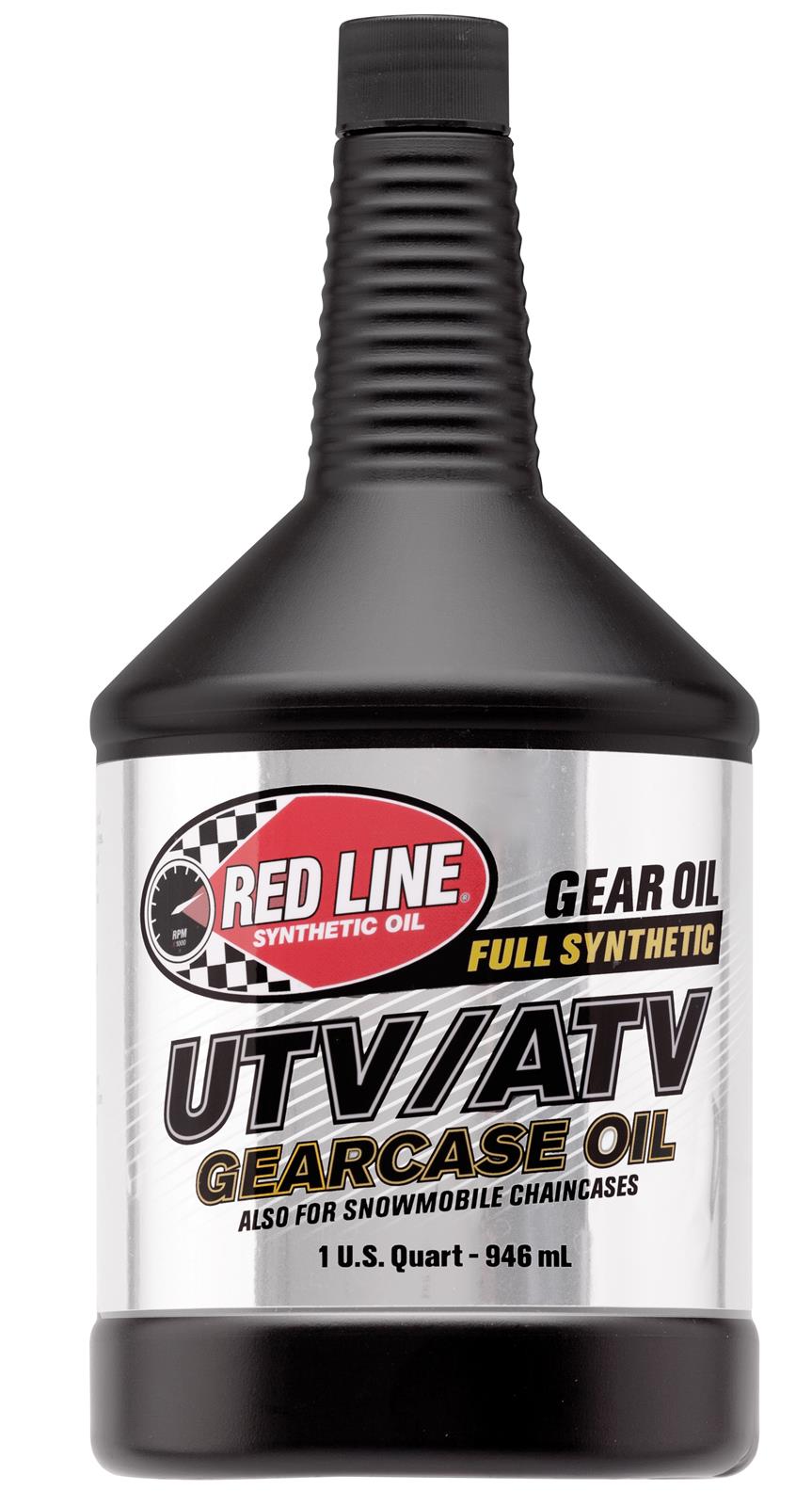 Red Line 43704 UTV/ATV Gearcase Oil – Full Synthetic – 1 Quart Red Line