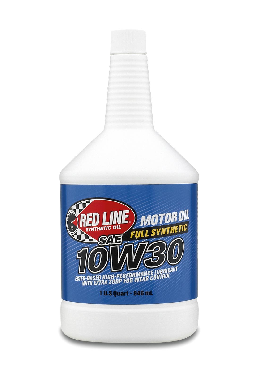 Red Line 11304 10W‑30 Full Synthetic Motor Oil – 1 Quart Red Line
