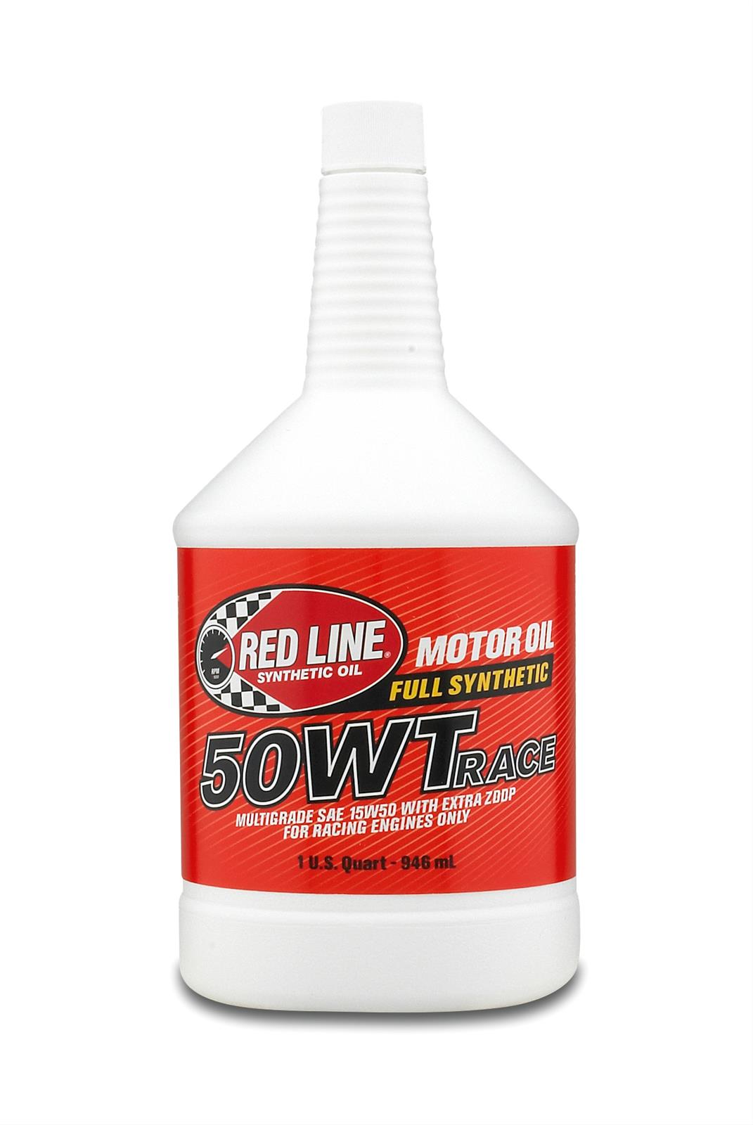 Red Line 10504 50WT Race Oil (15W‑50) – 1 Quart Red Line