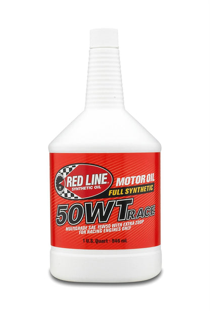 Red Line 10504 50WT Race Oil (15W‑50) – 1 Quart Red Line