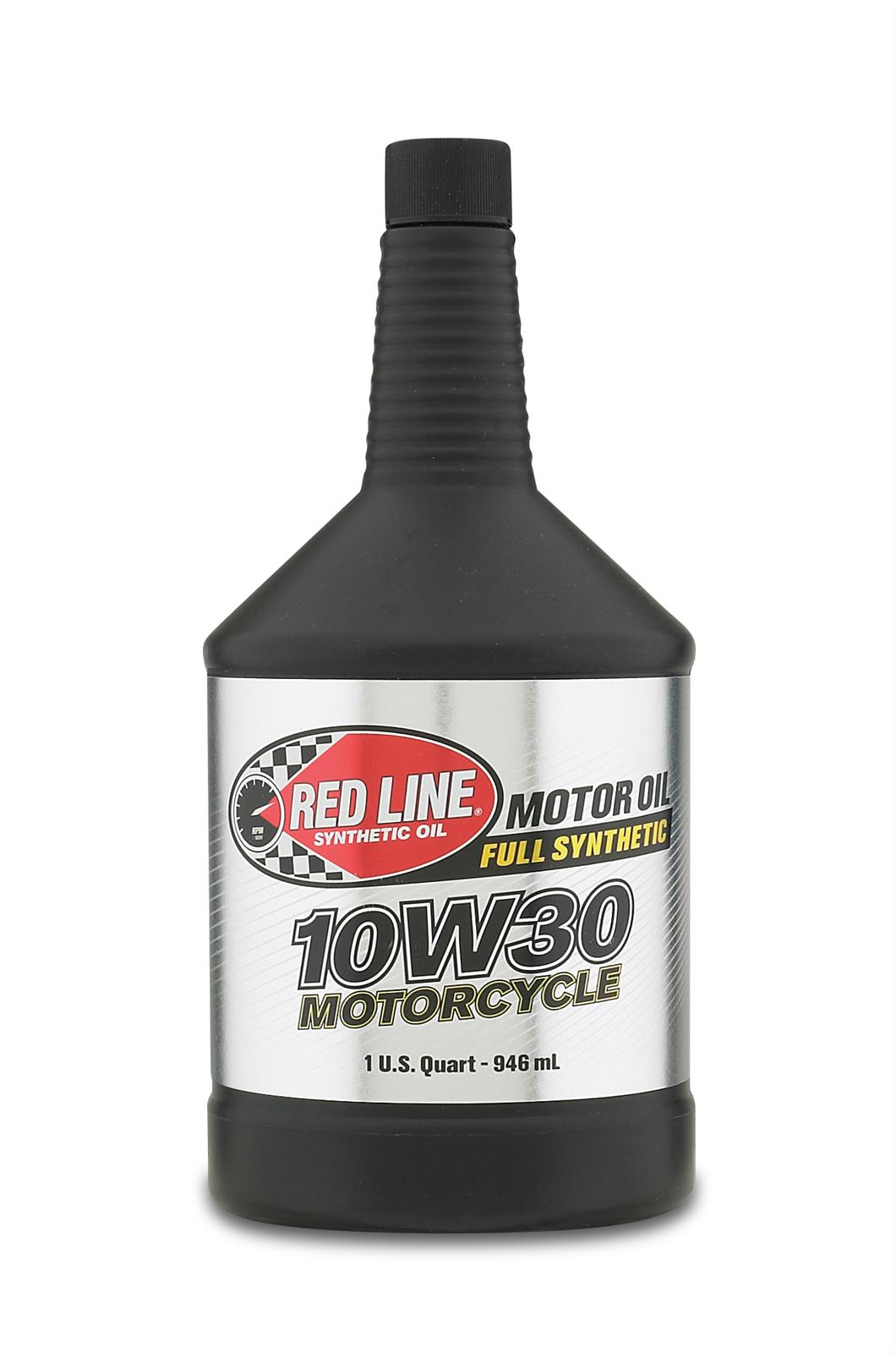 Red Line 42304 10W‑30 Full Synthetic Motorcycle Oil – 1 Quart Red Line