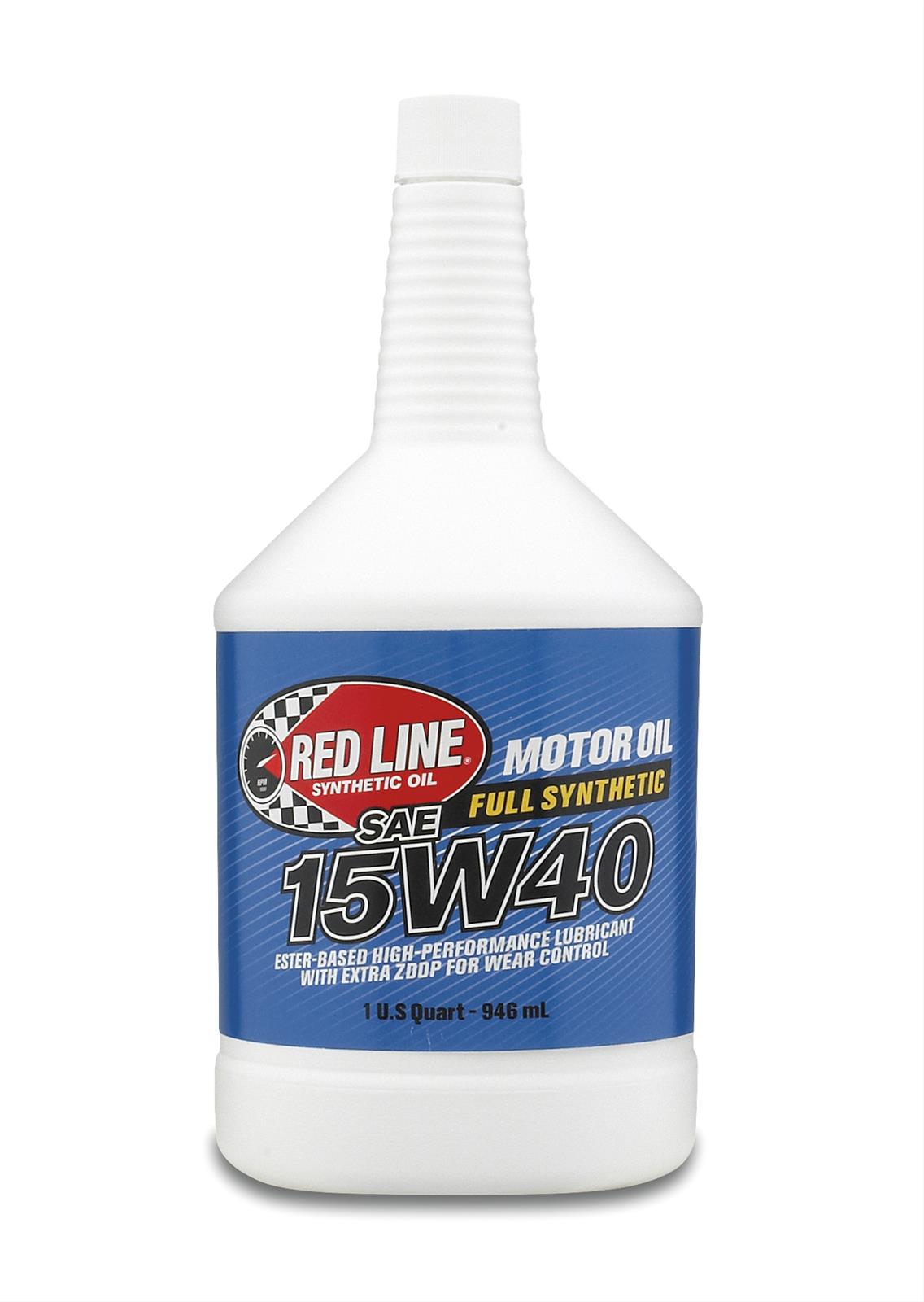 Red Line 21404 15W‑40 Full Synthetic Diesel Motor Oil – 1 Quart Red Line