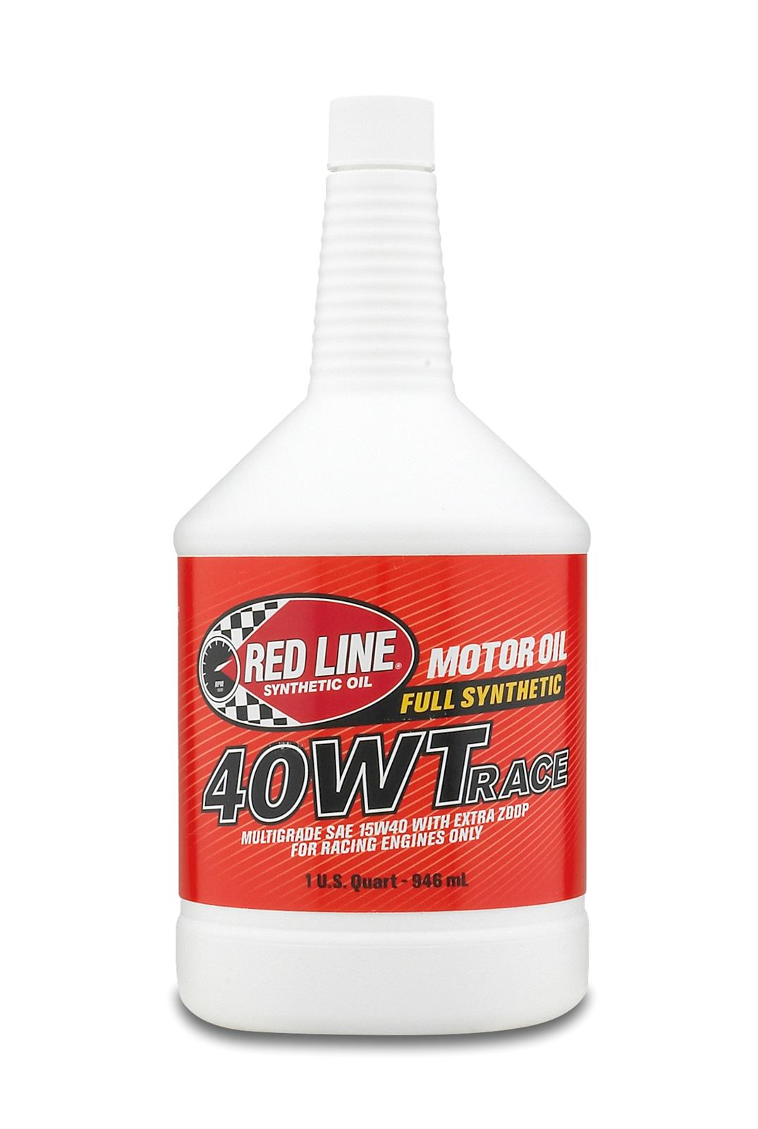 Red Line 10404 40WT Race Oil (15W‑40) – 1 Quart Red Line