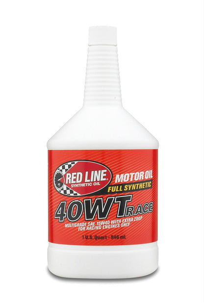 Red Line 10404 40WT Race Oil (15W‑40) – 1 Quart Red Line