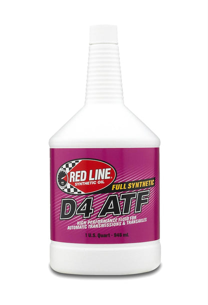 Red Line 30504 D4 Automatic Transmission Fluid – 1 Quart Red Line