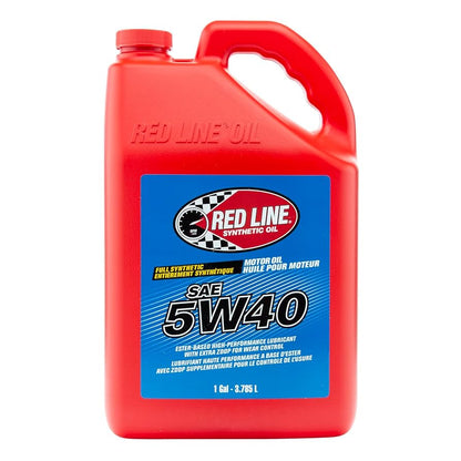 Red Line 15405 5W‑40 Full Synthetic Motor Oil – 1 Gallon Red Line