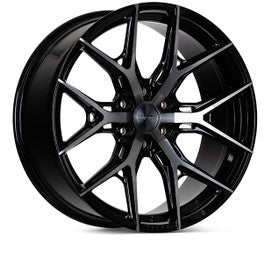 Vossen HF6-4 20x10 / 6x139.7 / ET-18 / Super Deep Face / 106.1 - Satin Black