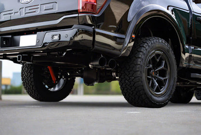2021-2026 Roush F-150 Side Exit Cat Back Active Ready Exhaust - Black Tip - RSH422264-BLK