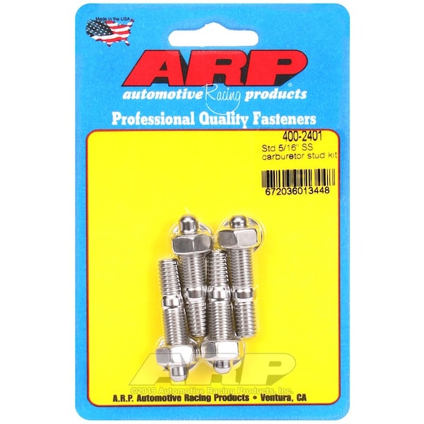 ARP Standard 5/16in SS Carburetor Stud Kit