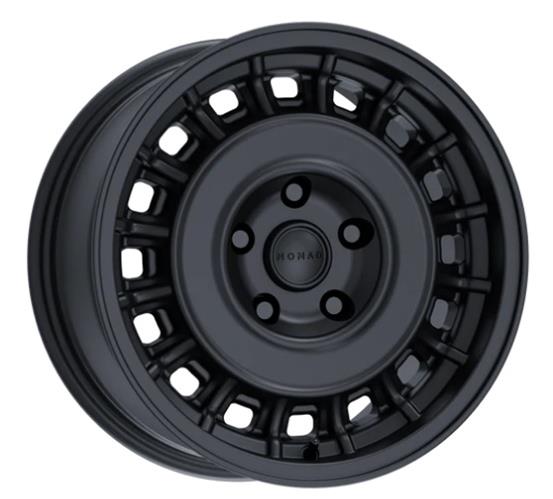 Nomad N502SB Arvo 17x8.5in / 6X139.7 BP / -25mm Offset / 106.1mm Bore - Satin Black
