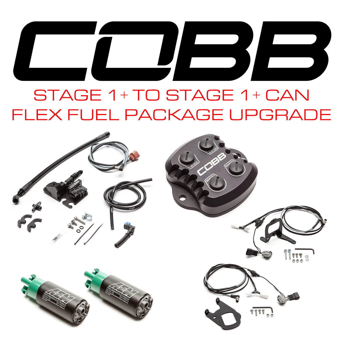 COBB 09-18 Nissan GT-R Stage 1+ to Stage 1+ CAN Flex Fuel Power Package Upgrade (LHD) NISNGCAN0FF0-LHD