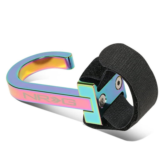 NRG Steering Wheel Hook CNC Aluminum w/ Laser Logo - Multicolor - STR-100MC