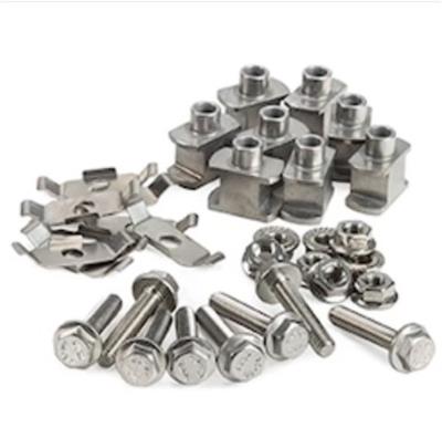 Alcon Flanged Self Locking Nut M6x1 Steel NSF0080X930