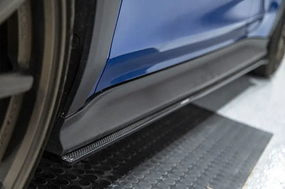 OLM S Style Carbon Fiber Side Skirts - 2022+ WRX