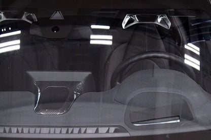 OLM LE Carbon Fiber Center Speaker Cover - 2020 Supra