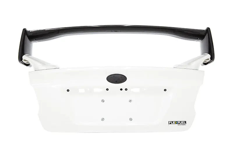 OLM STI Style Carbon Fiber/Gloss Black Spoiler w/o bases - 2015+ WRX / STI