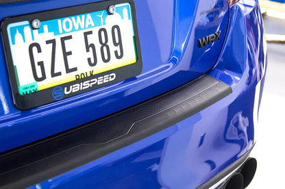 OLM V2 Carbon Look Rear Bumper Protector - 2015+ WRX / STI