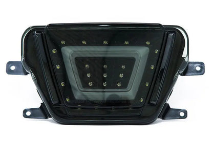 OLM V2 F1 Style Multifunction 4th Brake Light (Smoke Lens, Black Base, White Bar) - 2020+ Supra