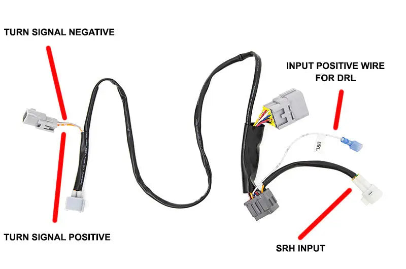 OLM 2015-2017 WRX / STi Headlight Upgrade Harness for 18+ Headlights (Pair)