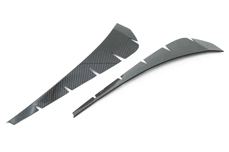OLM Carbon Fiber Front Fender Vent Insert - 2017-2021 Honda Civic Type R FK8