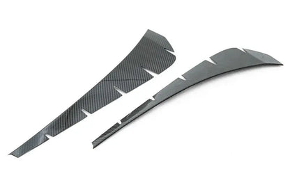 OLM Carbon Fiber Front Fender Vent Insert - 2017-2021 Honda Civic Type R FK8