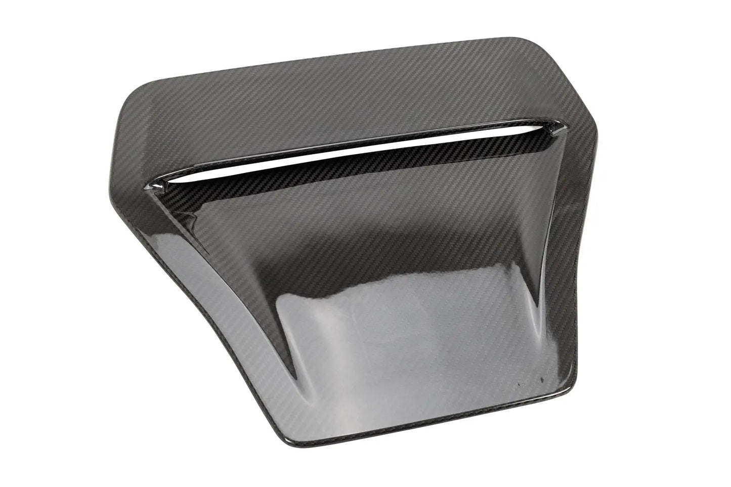 OLM LE Carbon Fiber Hood Scoop Cover - 2017 - 2021 Honda Civic Type R
