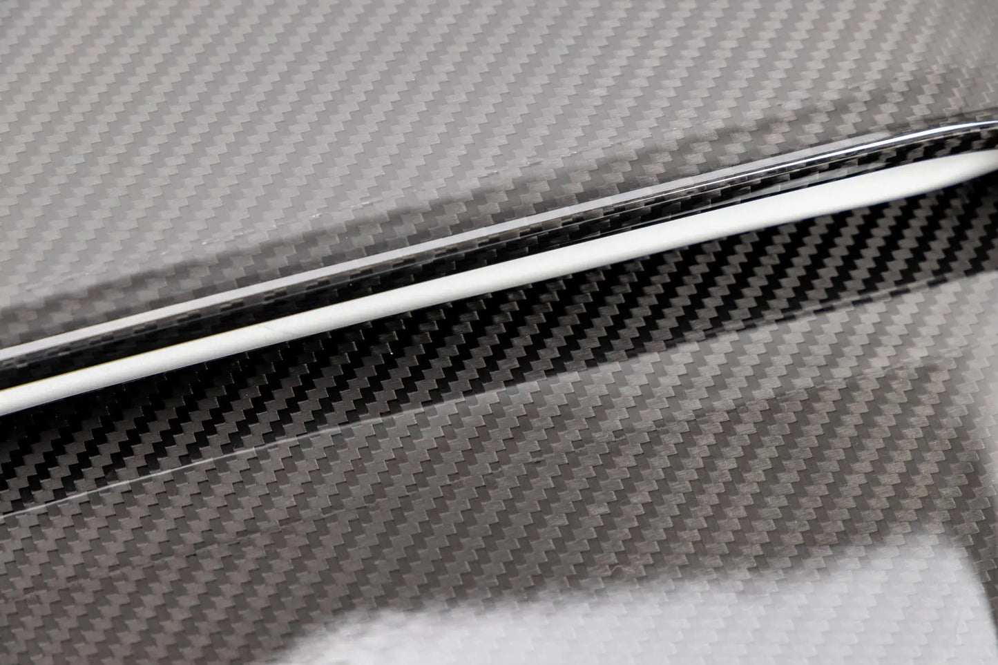 OLM LE Carbon Fiber Hood Scoop Cover - 2017 - 2021 Honda Civic Type R