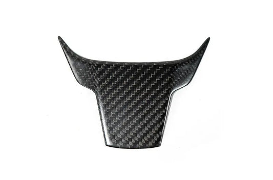 OLM Carbon Fiber Lower Steering Wheel Cover (Matte Finish) -  2016-2021 Honda Civic