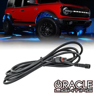 ORACLE 4 PIN 6’ COLORSHIFT ROCK LIGHT EXTENSION CABLE ORACLE Lighting
