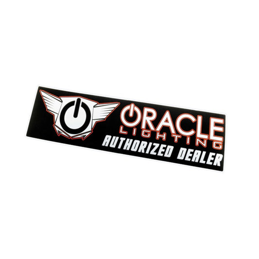 Oracle Authorized Dealer Bumper Sticker - Black/Orange 8034-504