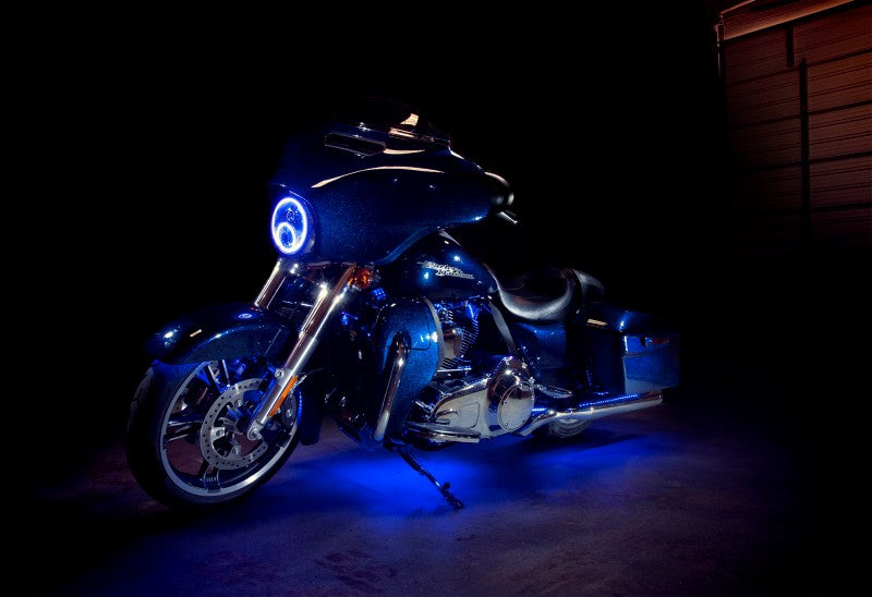 Oracle Harley Street Glide 06-15 LED Halo Kit - ColorSHIFT